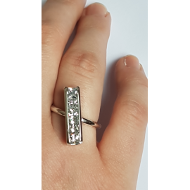 Sterling silver ring Catenae 