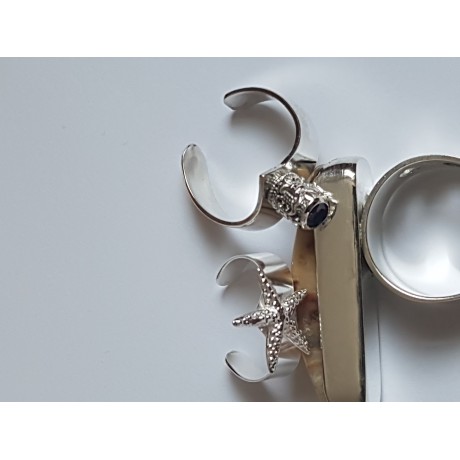 Sterling silver ring Valiant, Bijuterii de argint lucrate manual, handmade