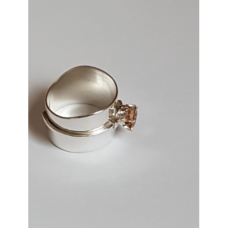 Sterling silver ring Fields of Affection, Bijuterii de argint lucrate manual, handmade