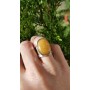 Sterling silver ring and jade stone FeastonLemons