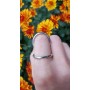 Ring entirely handmade in silver Ag 925 Double Wear