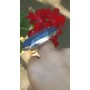 Sterling silver ring with natural lapislazuli Blue Story teller 