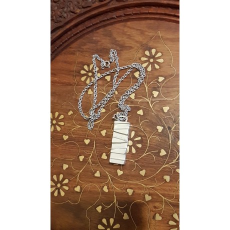 Sterling silver necklace, Bijuterii de argint lucrate manual, handmade