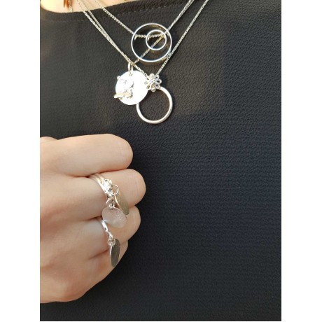 Sterling silver necklace brand, Bijuterii de argint lucrate manual, handmade