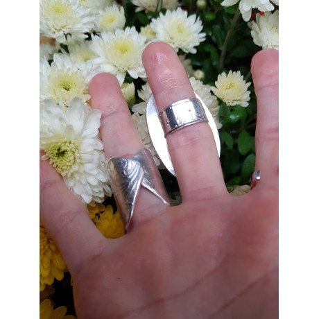 Sterling silver ring, Bijuterii de argint lucrate manual, handmade