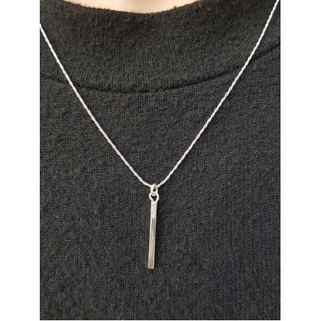 Sterling silver necklace 2, Bijuterii de argint lucrate manual, handmade