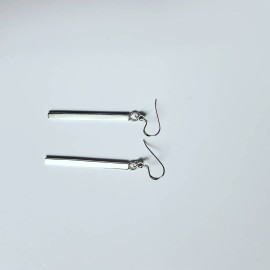 Sterling silver earrings006, Bijuterii de argint lucrate manual, handmade