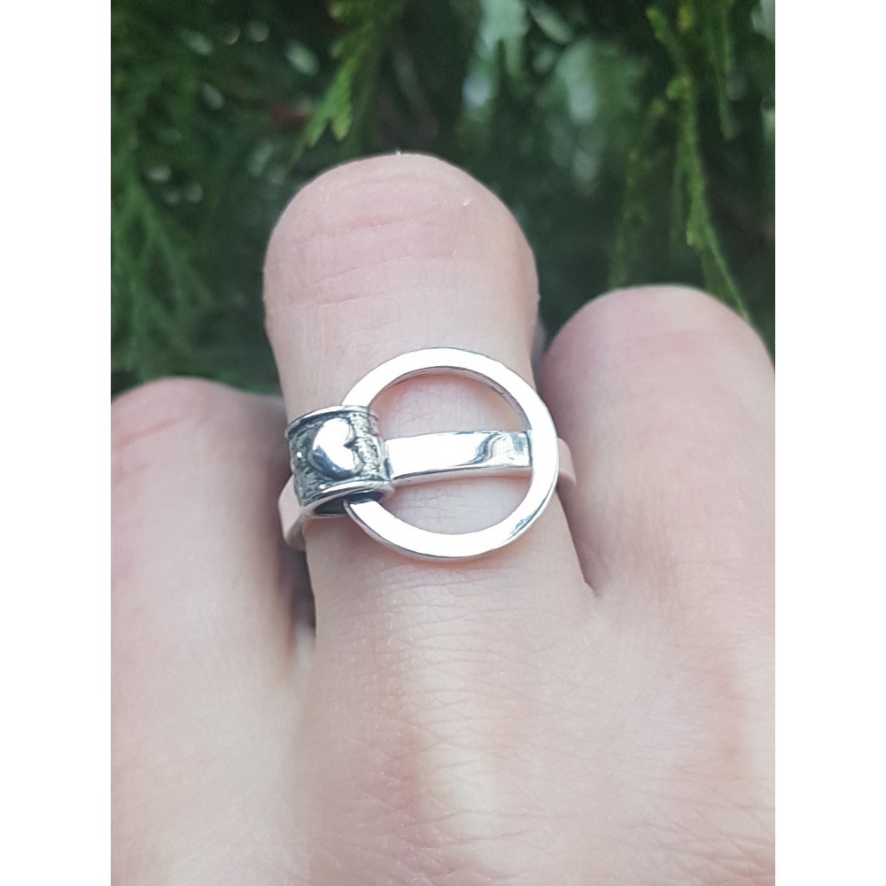 Sterling silver ring LoveUp