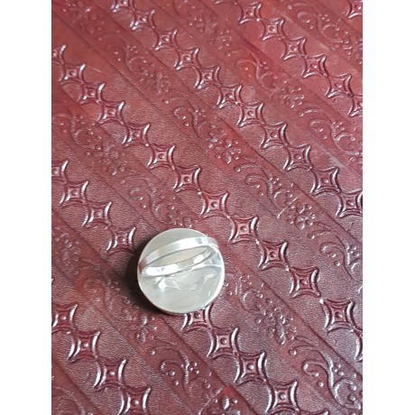 Sterling silver ring with natural jasper CoreofThings, Bijuterii de argint lucrate manual, handmade