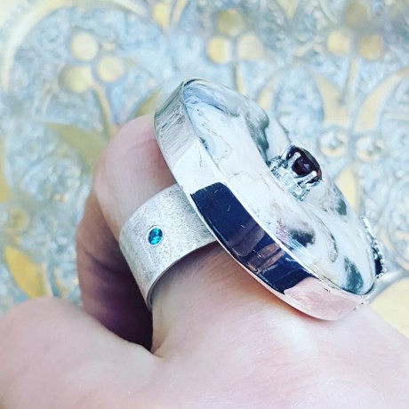 Sterling silver ring DoveUp , Bijuterii de argint lucrate manual, handmade