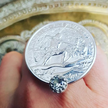 Sterling silver ring Archman 's Dream , Bijuterii de argint lucrate manual, handmade