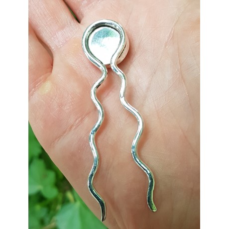 Sterling silver pin, Bijuterii de argint lucrate manual, handmade