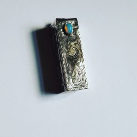 Sterling silver pendant Wonder Box