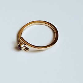14k gold engagement ring LoveTwist