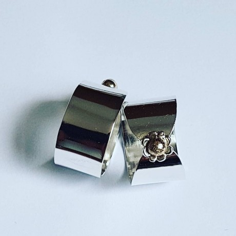 Sterling silver engagement rings Love Bandages, Bijuterii de argint lucrate manual, handmade
