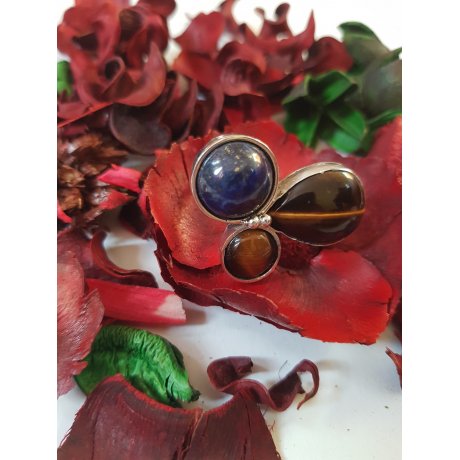 Sterling silver ring Finest Flower, Bijuterii de argint lucrate manual, handmade