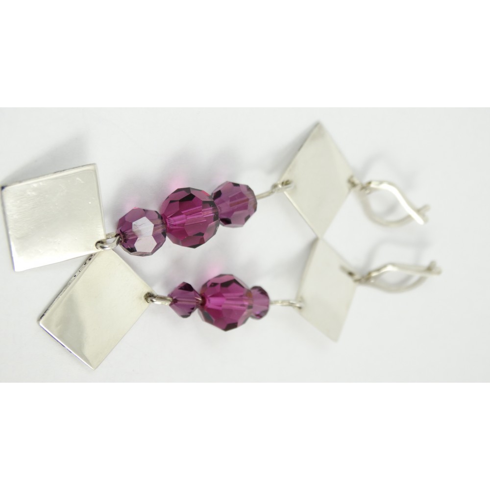 Sterling silver earrings The Way of Sway