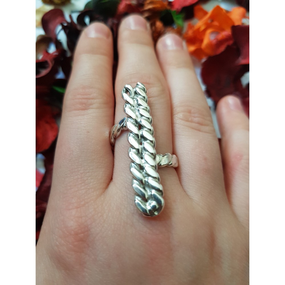 Sterling silver rings Fuze Entwine Spin 