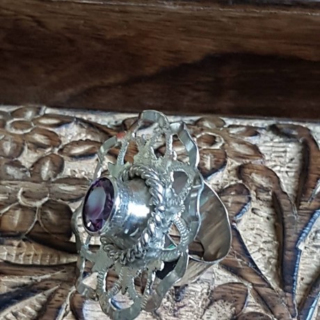 Sterling silver ring Love Therapy, Bijuterii de argint lucrate manual, handmade