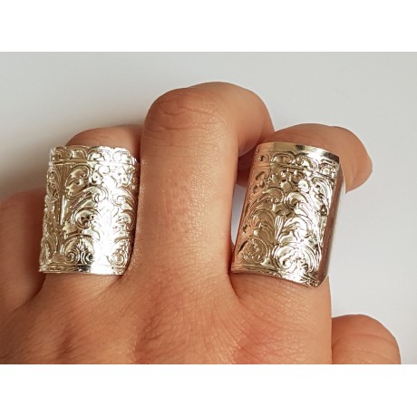 Sterling silver ring Love Safari, Bijuterii de argint lucrate manual, handmade