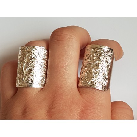 Sterling silver ring Love Safari, Bijuterii de argint lucrate manual, handmade