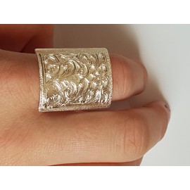 Sterling silver ring Mapping