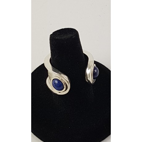 Sterling silver ring Blue Grooming, Bijuterii de argint lucrate manual, handmade
