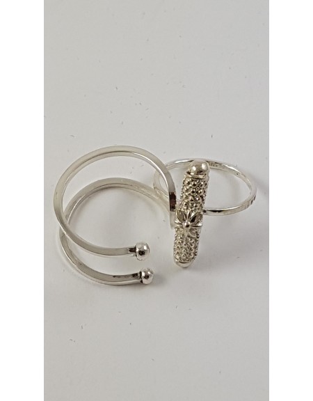 Sterling silver rings Urbandays, Bijuterii de argint lucrate manual, handmade