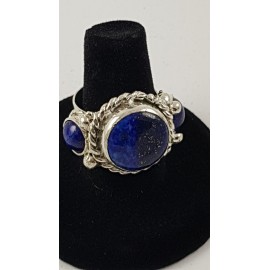Sterling silver ring Blue Orchestra