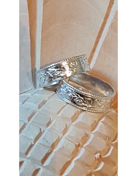 Sterling silver rings Urban Gear, Bijuterii de argint lucrate manual, handmade