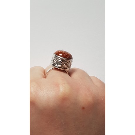 Sterling silver rings with natural stones Hooked on you, Bijuterii de argint lucrate manual, handmade