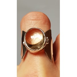 Sterling silver ring with natural citrine Lady Sparkle