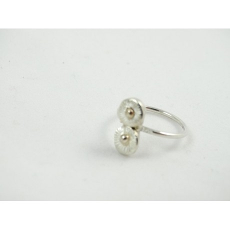 Sterling silver engagement ring Love Nest, Bijuterii de argint lucrate manual, handmade
