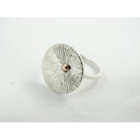 Sterling silver engagement ring LoveMap, Bijuterii de argint lucrate manual, handmade