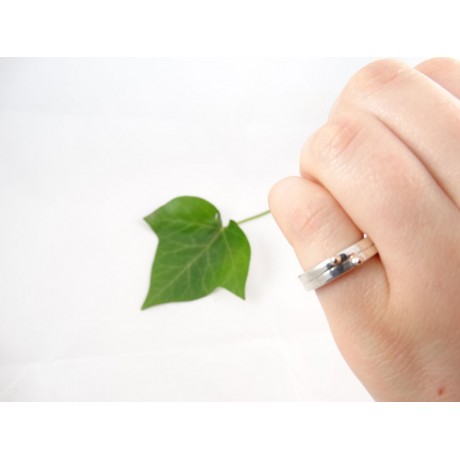 Sterling silver engagement ring Sweetness, Bijuterii de argint lucrate manual, handmade