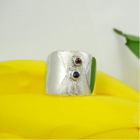Sterling silver engagement ring Love’s Little Spoils, Bijuterii de argint lucrate manual, handmade