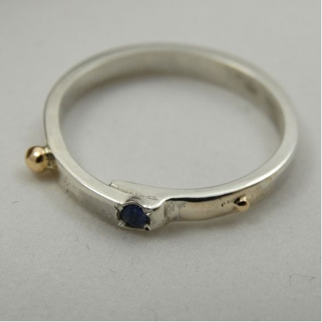 Sterling silver engagement ring Love Infusion, Bijuterii de argint lucrate manual, handmade