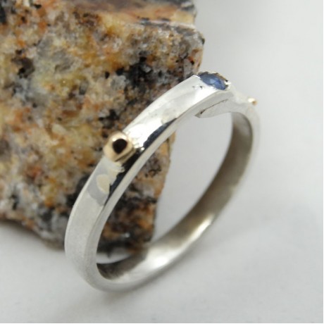 Sterling silver engagement ring Love Infusion, Bijuterii de argint lucrate manual, handmade