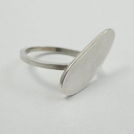 Sterling silver ring Brims of Light