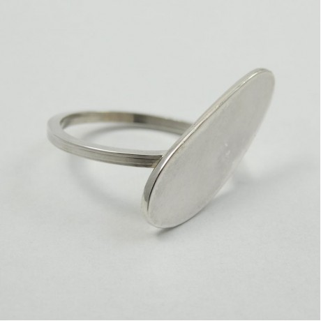 Sterling silver ring Brims of Light, Bijuterii de argint lucrate manual, handmade