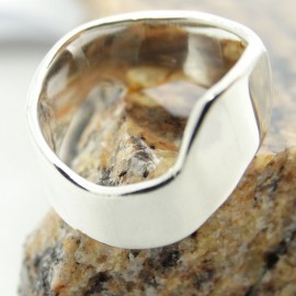 Sterling silver ring Stamina for men