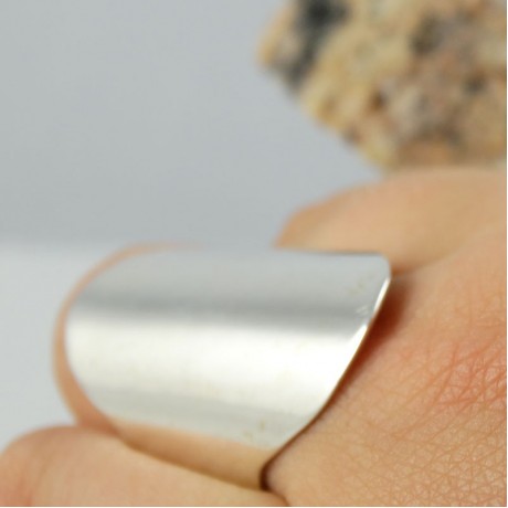 Sterling silver ring Connivance, Bijuterii de argint lucrate manual, handmade