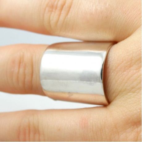Sterling silver ring Finger Frame, Bijuterii de argint lucrate manual, handmade