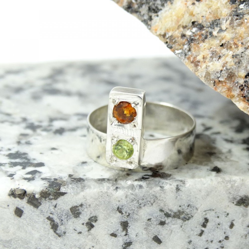 Sterling silver ring Summer Trove