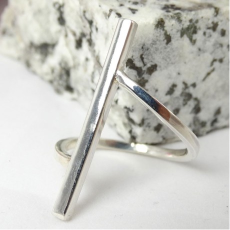 Sterling silver ring Colossal, Bijuterii de argint lucrate manual, handmade
