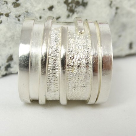 Sterling silver ring Invictus, Bijuterii de argint lucrate manual, handmade