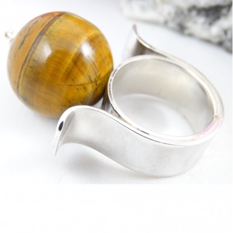 Sterling silver ring Maxima, Bijuterii de argint lucrate manual, handmade