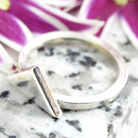 Sterling silver ring Tria, Bijuterii de argint lucrate manual, handmade