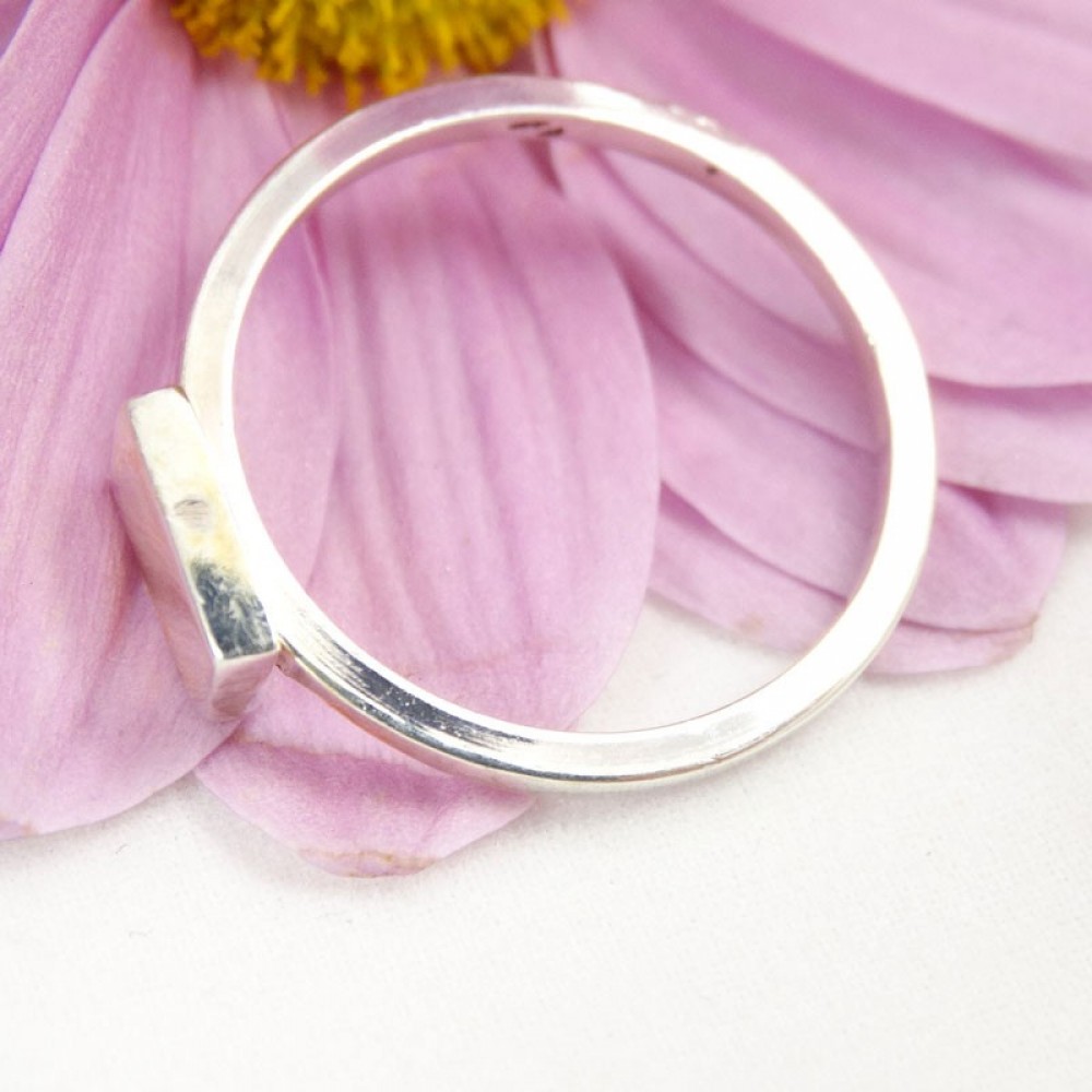 Sterling silver ring Casual A