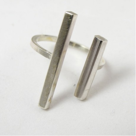 Sterling silver ring New Generation, Bijuterii de argint lucrate manual, handmade